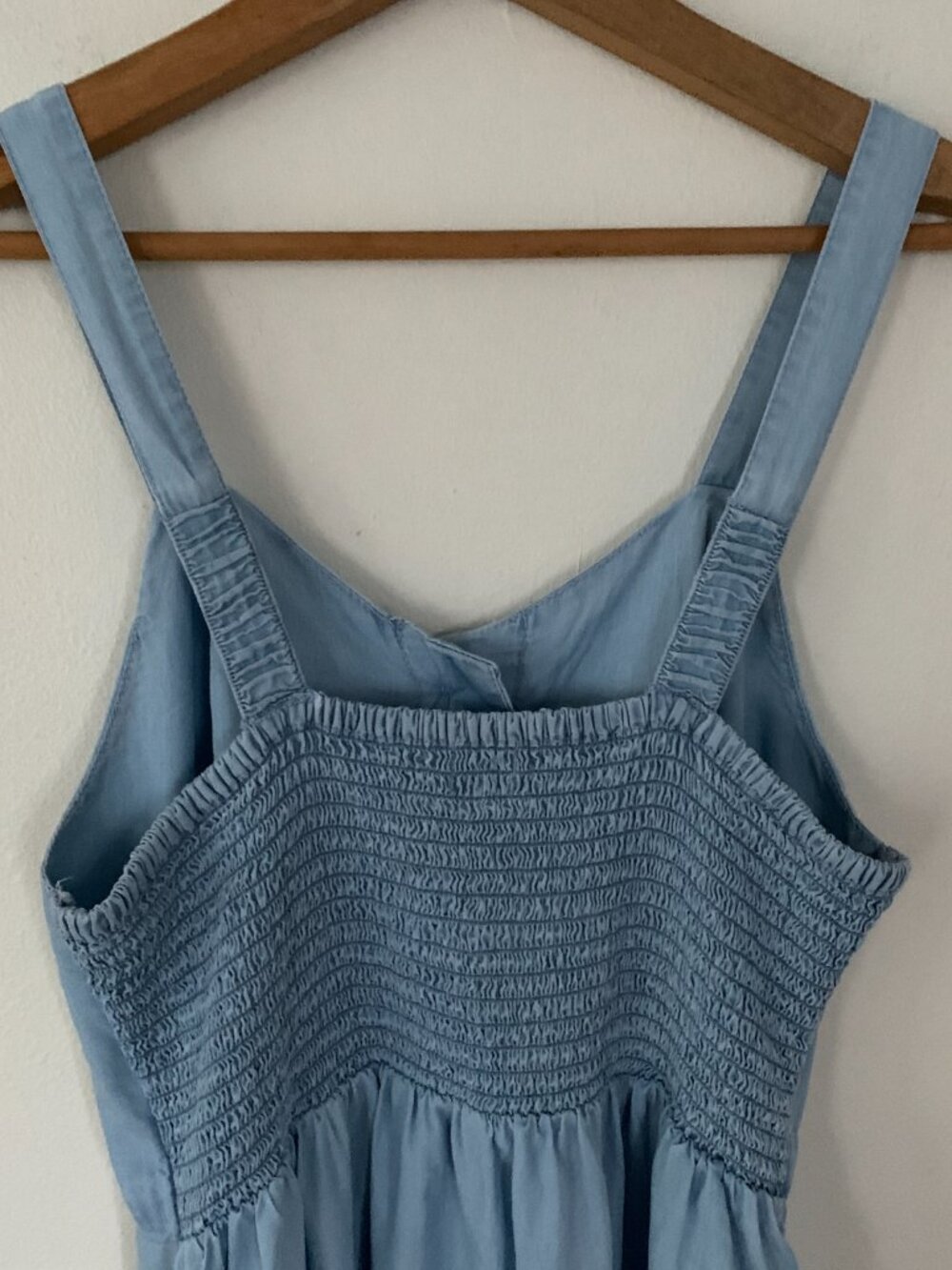 Japna Chambray Sleeveless Midi Dress – Size Small - Picture 4 of 9